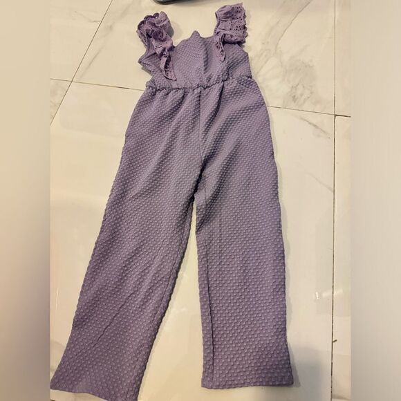 SHEIN Purple jumpsuit kids #15 - Picture 1 of 8